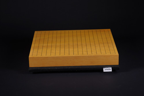 KT0282】日向产本榧天地柾独木桌上棋盘| 日向碁盤碁石