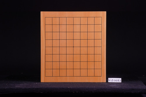 KTS0083】日向産本榧 天地柾 一枚盤 9路盤 卓上碁盤 | 日向碁盤碁石