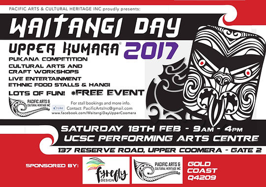 Waitangi Day Upper Coomera 2016 Flyer