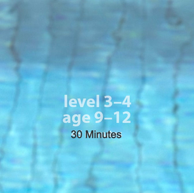 Monday 18:00-18:30 (Level 3-4) - Age 9-12