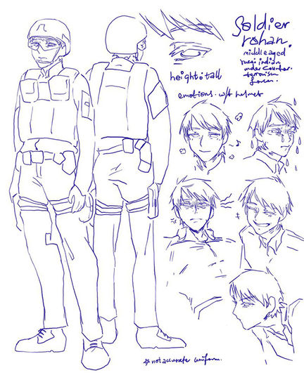 character sheet- officer