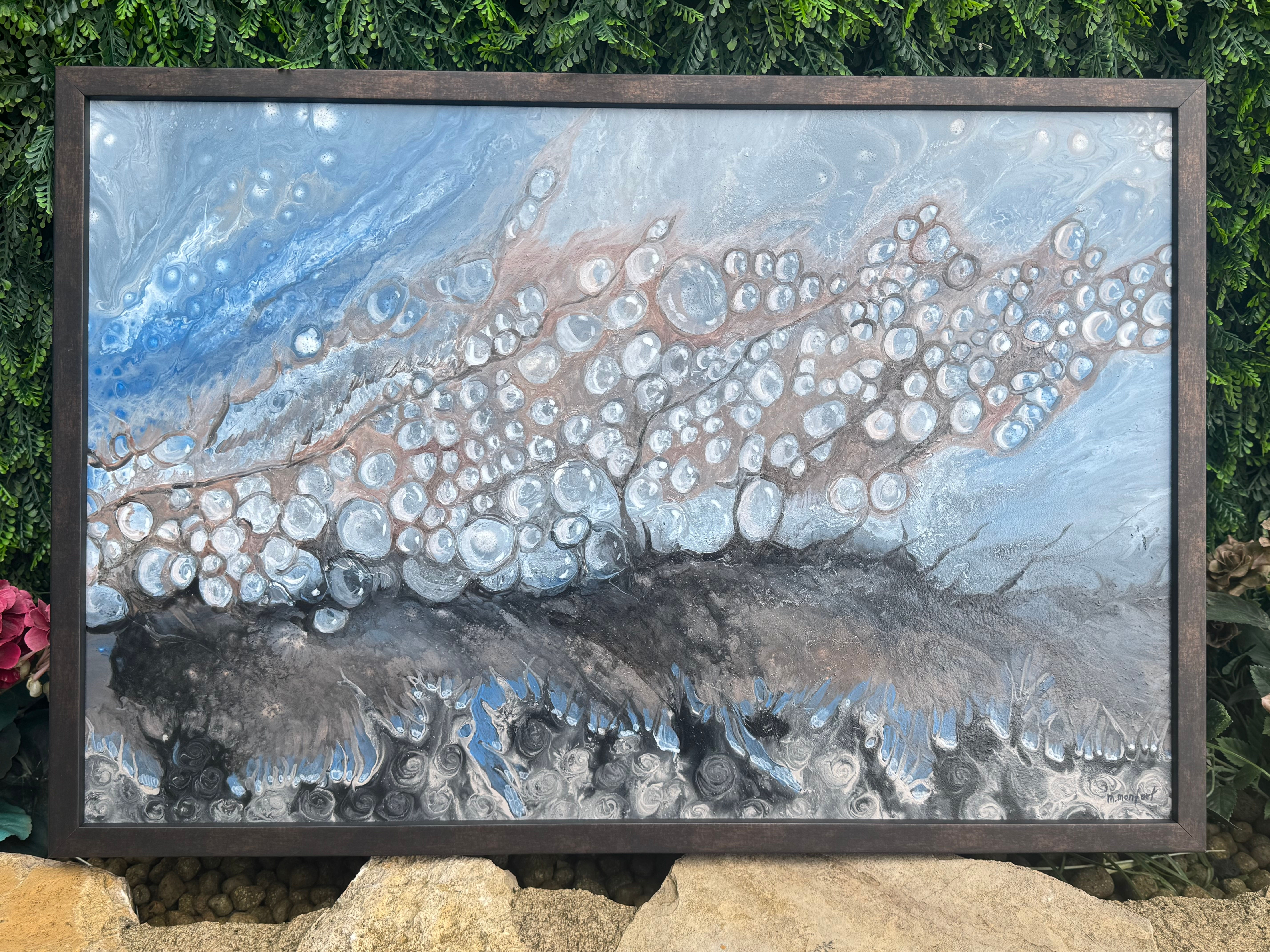 "Ascensión Siliente" 65x42,5 cm Enmarcado
