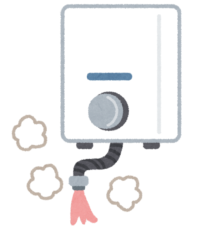 給湯器、電気温水器