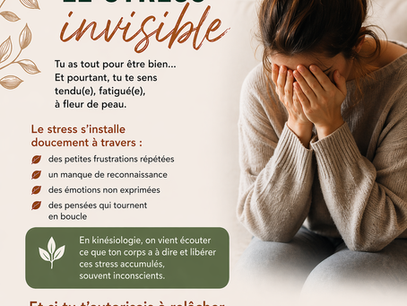 ✨ Le stress invisible ✨
