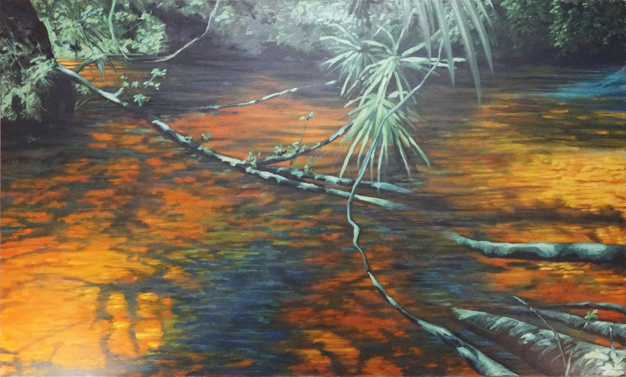 Original Art by Kenneth Moylan- "Alexander Creek"- was $1999.00, now $999.00