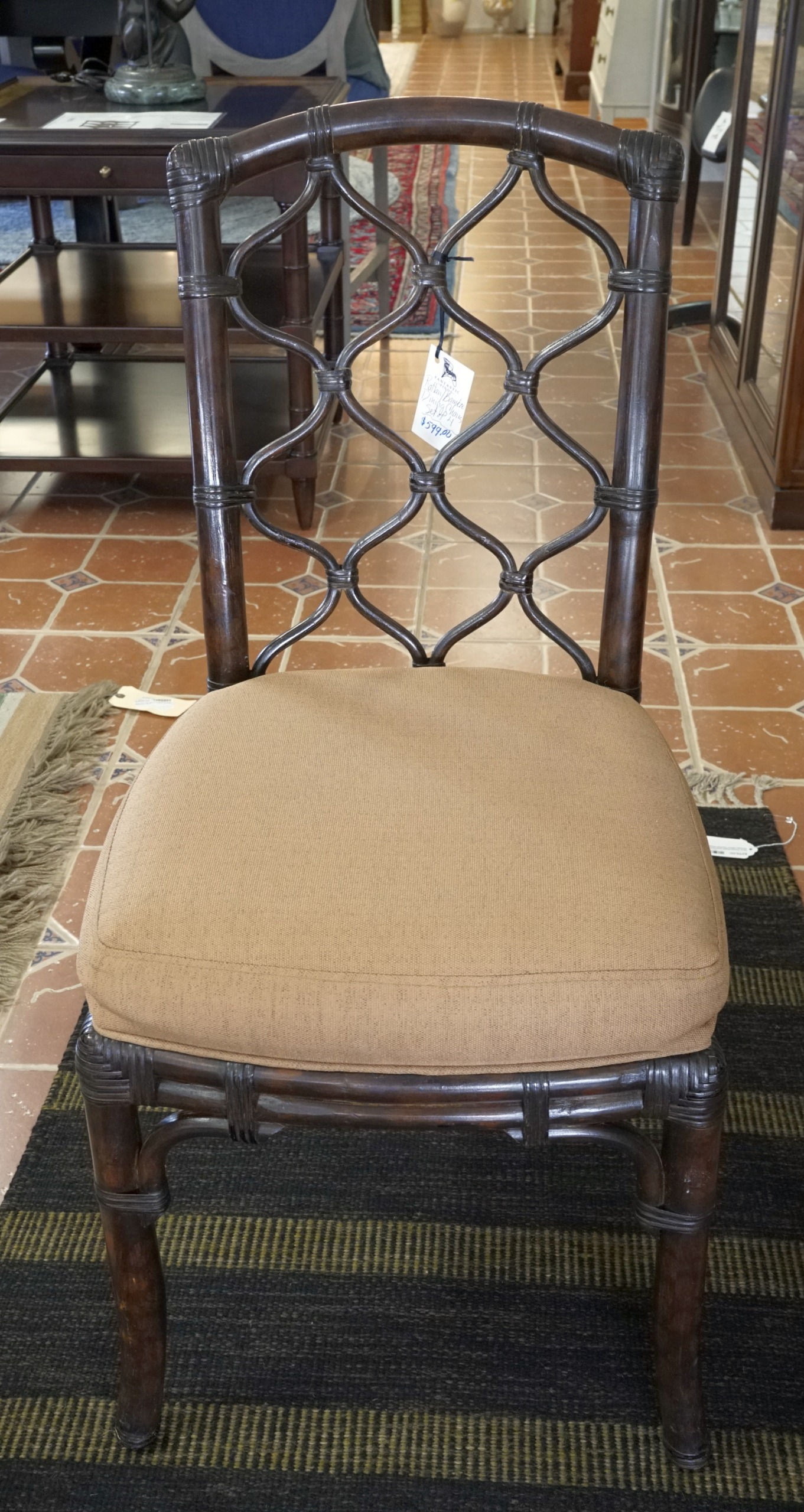 Rattan/Bamboo Dining Chairs- Set of 4 (one shown) $599.00
