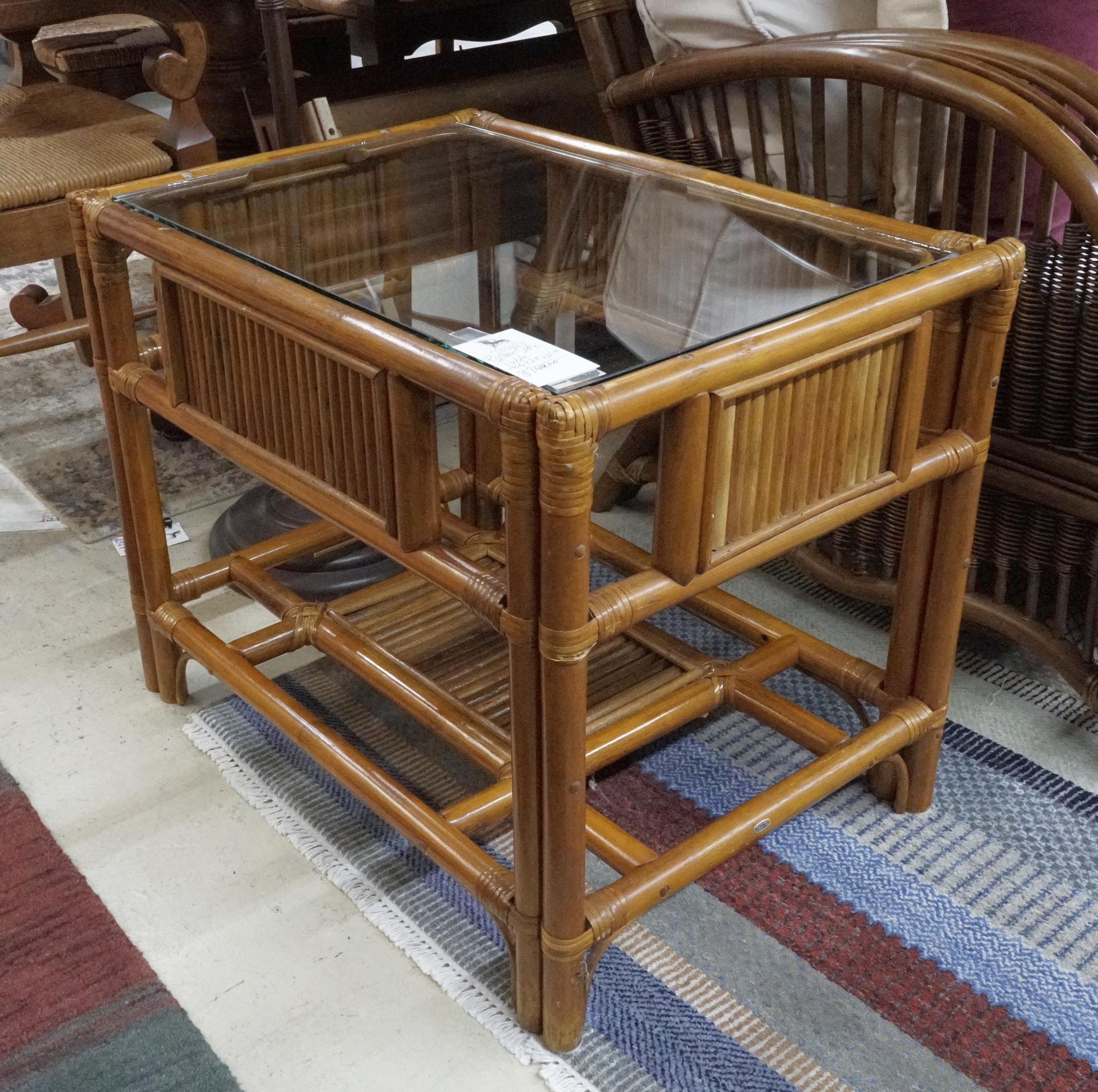 Rattan Side Table $149.00