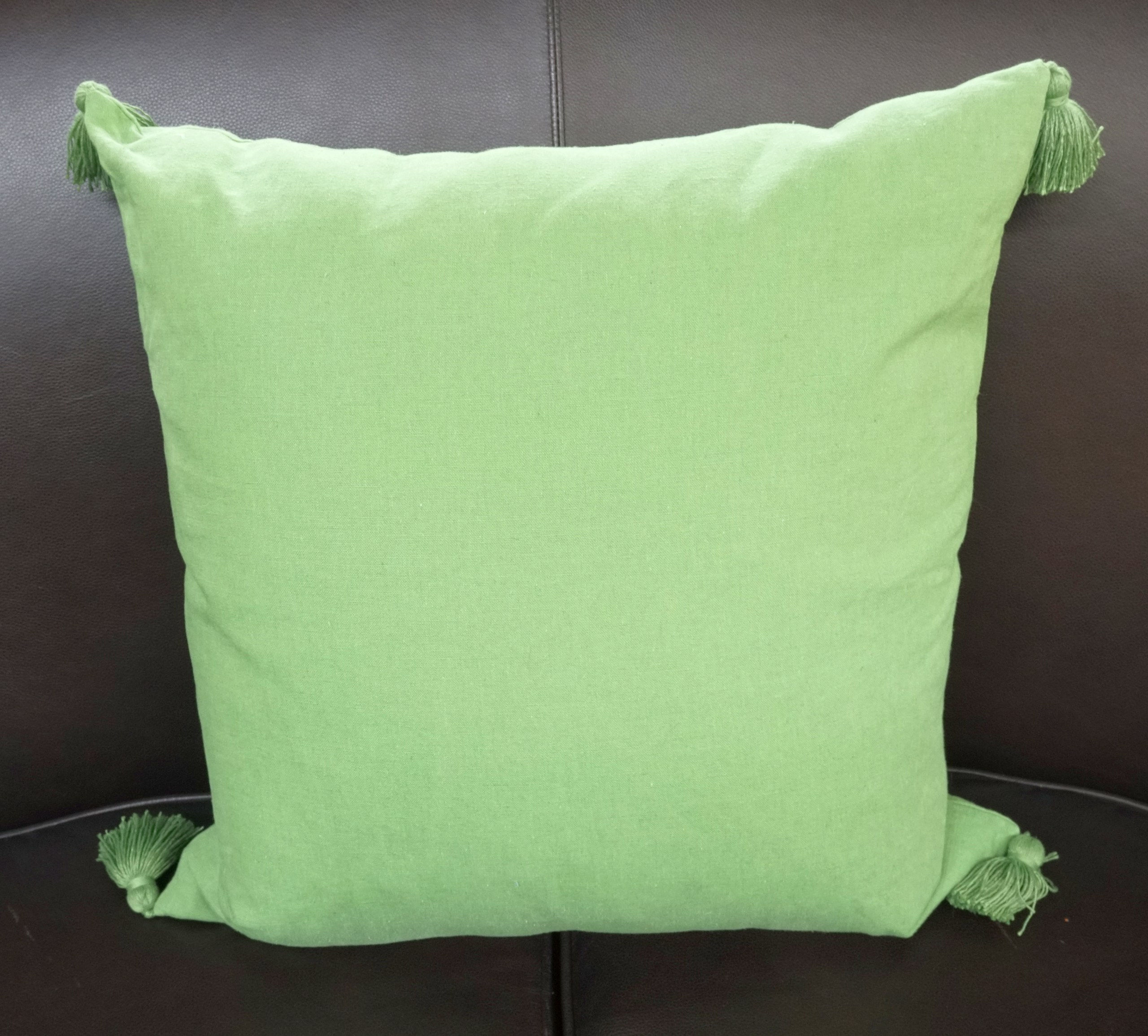 Pair of Ballard Green Linen & Cotton 22" Pillows (one shown)(2 pr avail.) $49.99