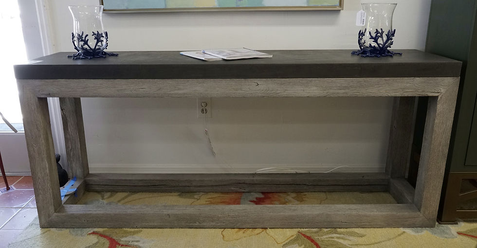 Thumbnail: RH Ridgeline Oak & Concrete Console $799.00