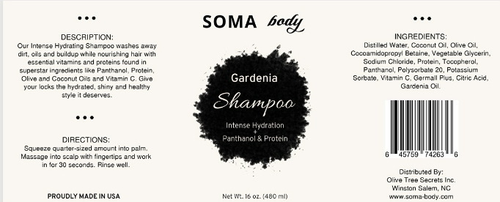 Gardenia Shampoo | SOMA-body
