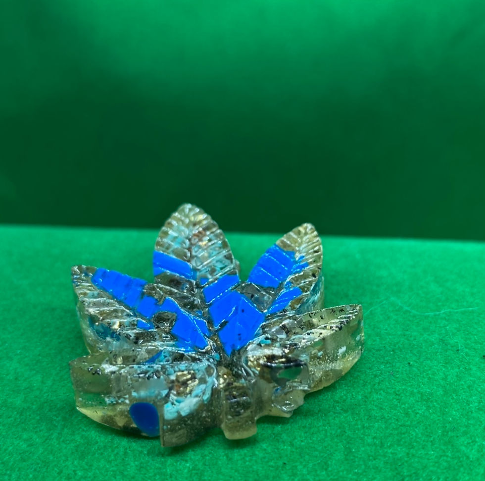 Thumbnail: Turquoise Hemp Pendant 