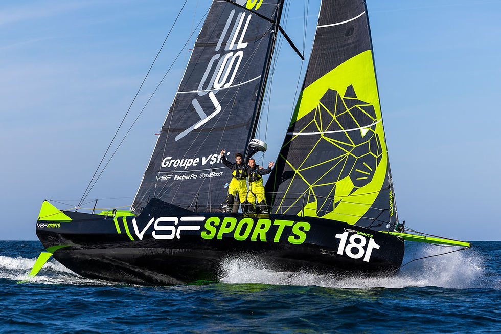 Pep Costa et Pablo Santurde del Arco en piste à Saint-Malo !