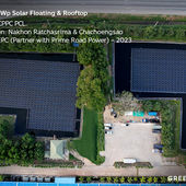 2.00 Megawatts Solar Floating, CPPC PUBLIC Co., Ltd. project
