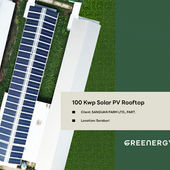 100 Kilowatts Solar Rooftop, Sanguan Farm Limited project