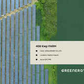 408 Kilowatts Solar Farm, Farm Jongcharoen Co., Ltd. project