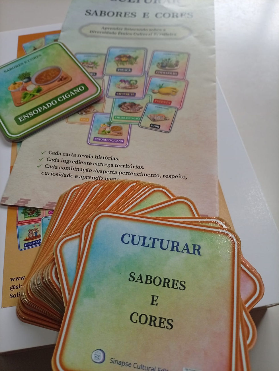 Miniatura: Cartinhas jogo Sons e Ritmos