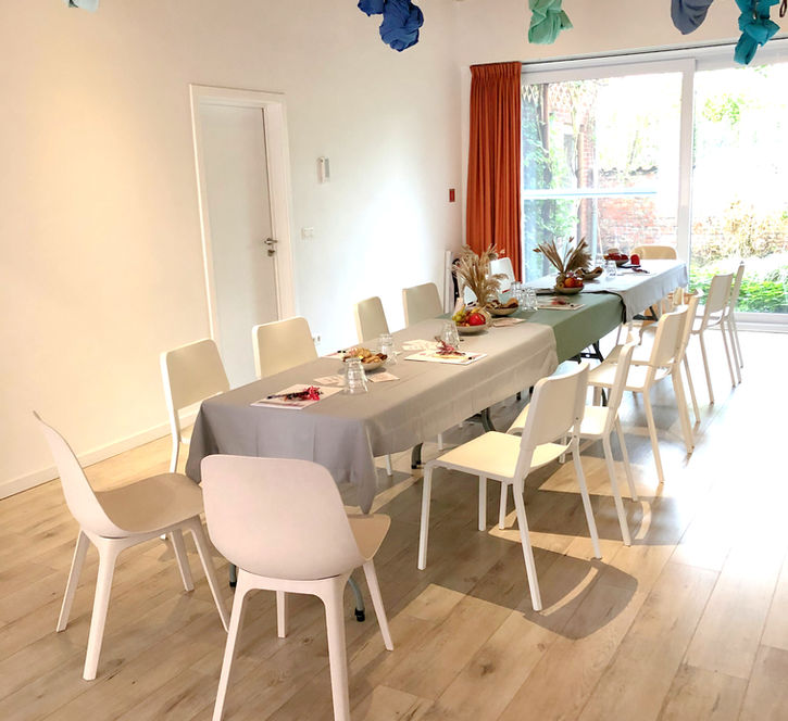 Cursusruimte Hypnosepraktijk Wijnegem – rustige setting voor HypnoBirthing zwangerschapscursus (regio Antwerpen)