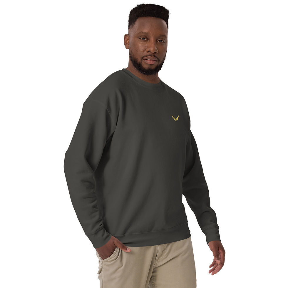 Thumbnail: Michigan Golf Map Premium Unisex Crewneck