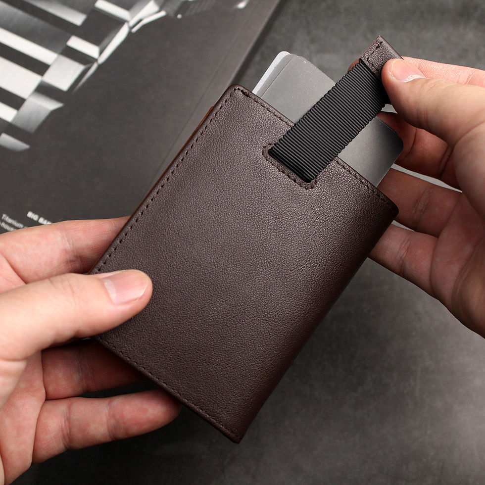 Thumbnail: Nox Leather Minimalist Card Holder