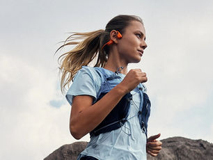 Shokz open-ear headphones keep users safe while they listen to music, podcast or audiobooks.