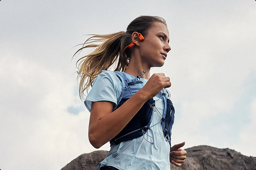 Shokz headphones keep runners, hikers, cyclists and others safe in the outdoors, in cities and elsewhere.