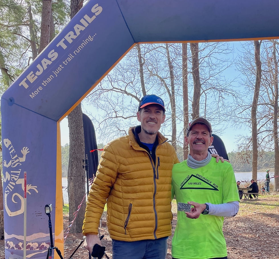 Chris McWatters is race director for Tejas Trails.