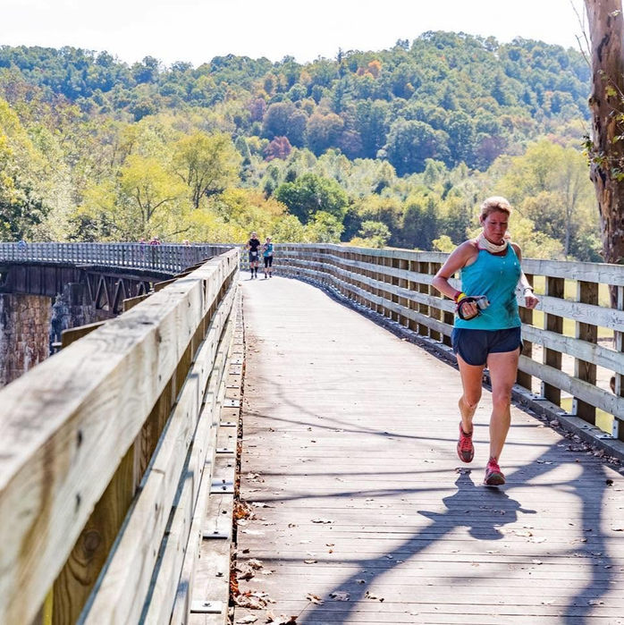 Vikena Yutz, race director of Project 42 Running, oversees a half-dozen events ranging from a 5K to a 277.2-mile race across Georgia.
