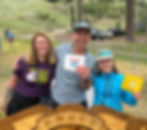 Libby Jones, left, the director of The Active Joe, hangs out with Stuart Chutter, The Active Joe's 2026 Western States representative, before the race.