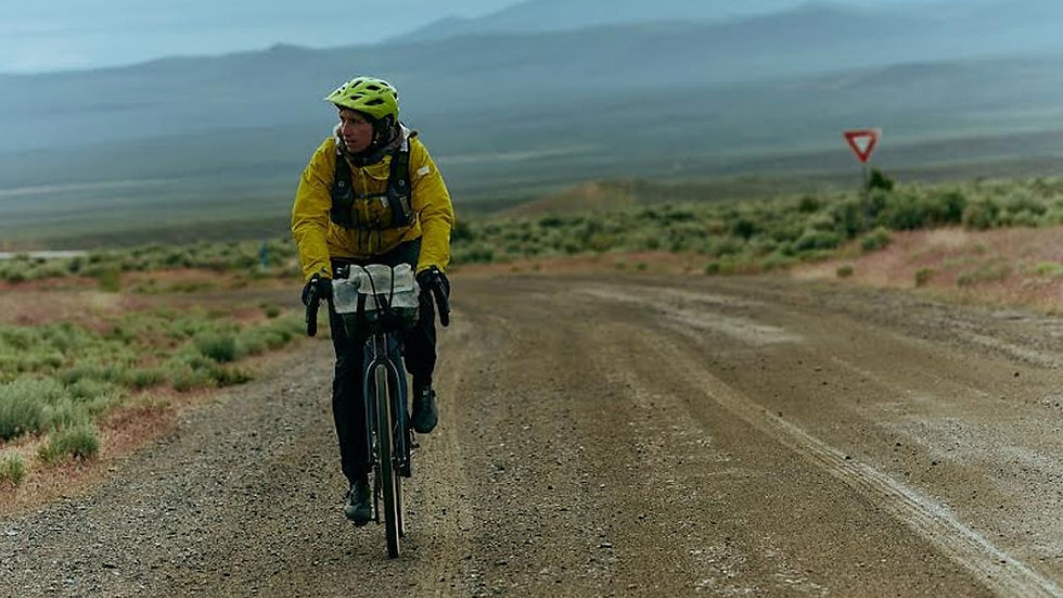 Dakota Jones rode a bike from Salt Lake City to Western States, about 680 miles.