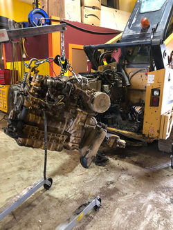 Cat skid steer rebuild