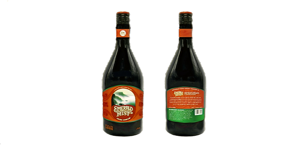 EM Bottle - white background