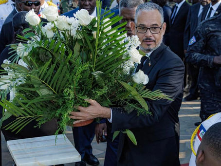 "Haïti n’est pas un accident de l’Histoire, mais un pays avec un acte fondateur", rappelle le PM à l'occasion des 223 ans de la mort du précurseur Toussaint Louverture