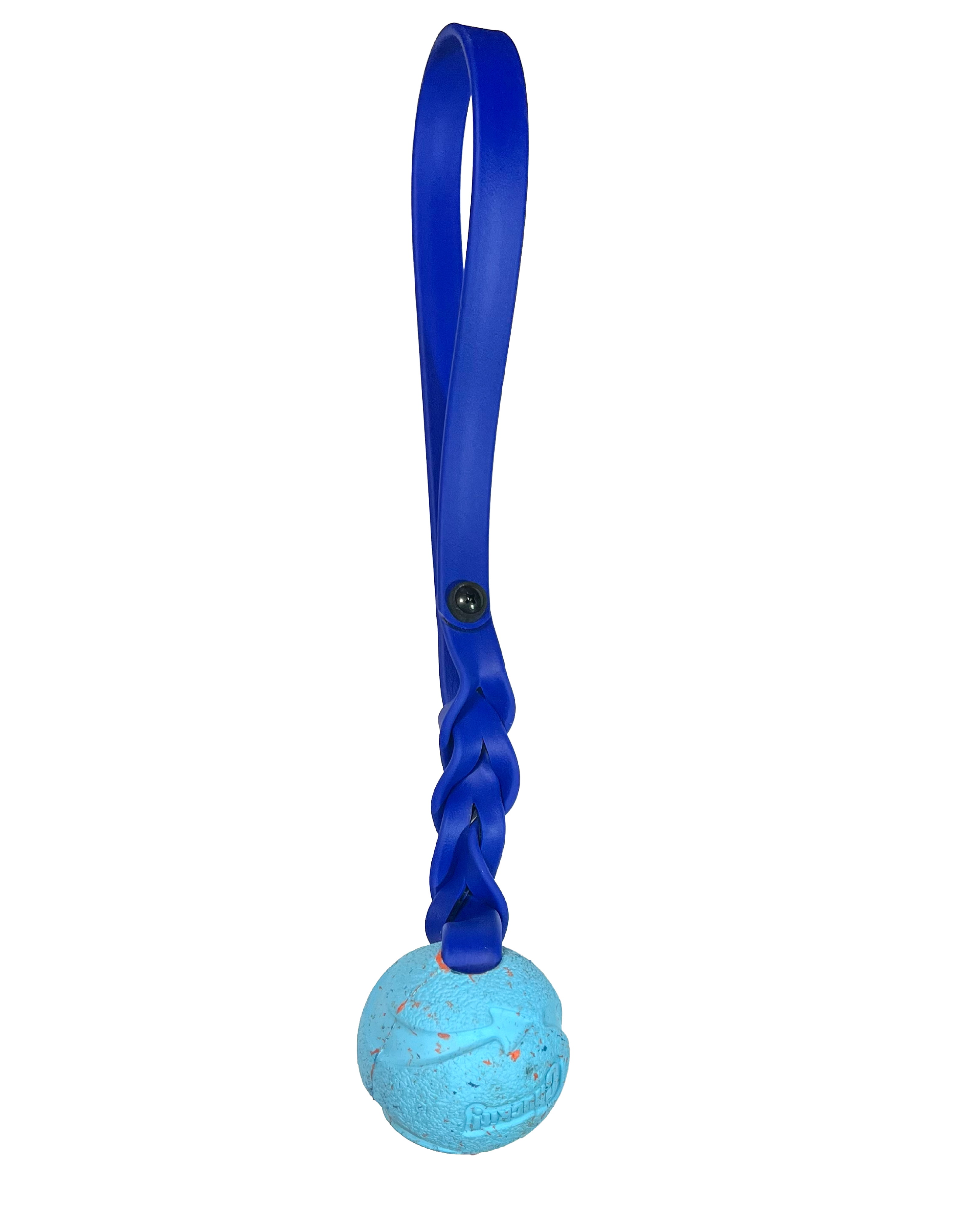 14" Braided Speckled Ball Tug