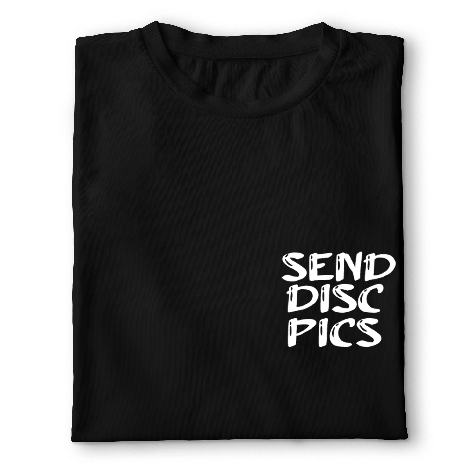 'Send Disc Pics' Unisex Tee