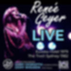 Renée Geyer LIVE at the Eureka Hotel 1979 and the Tivoli Sydney 1982