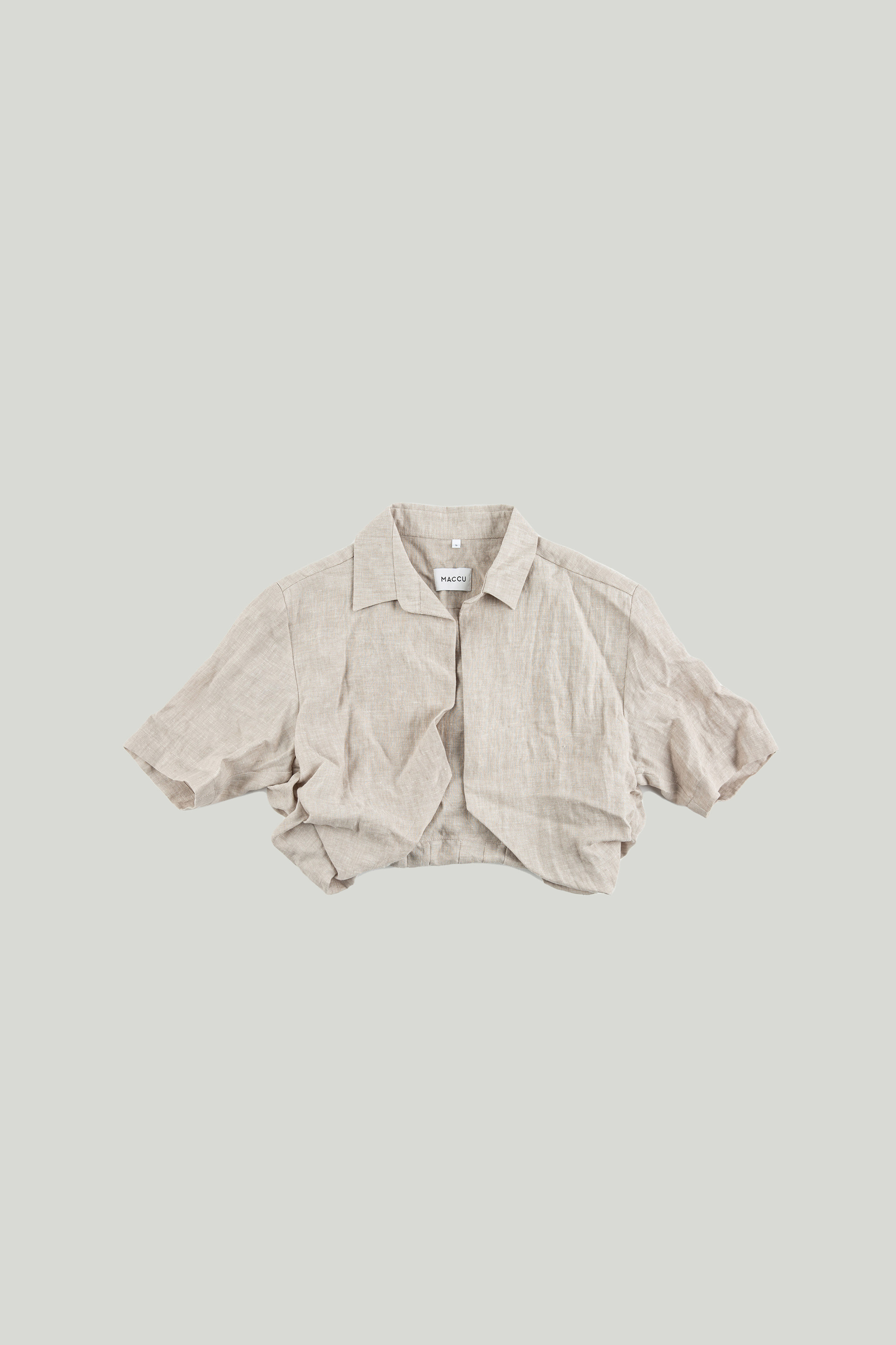 linen bolero shirt