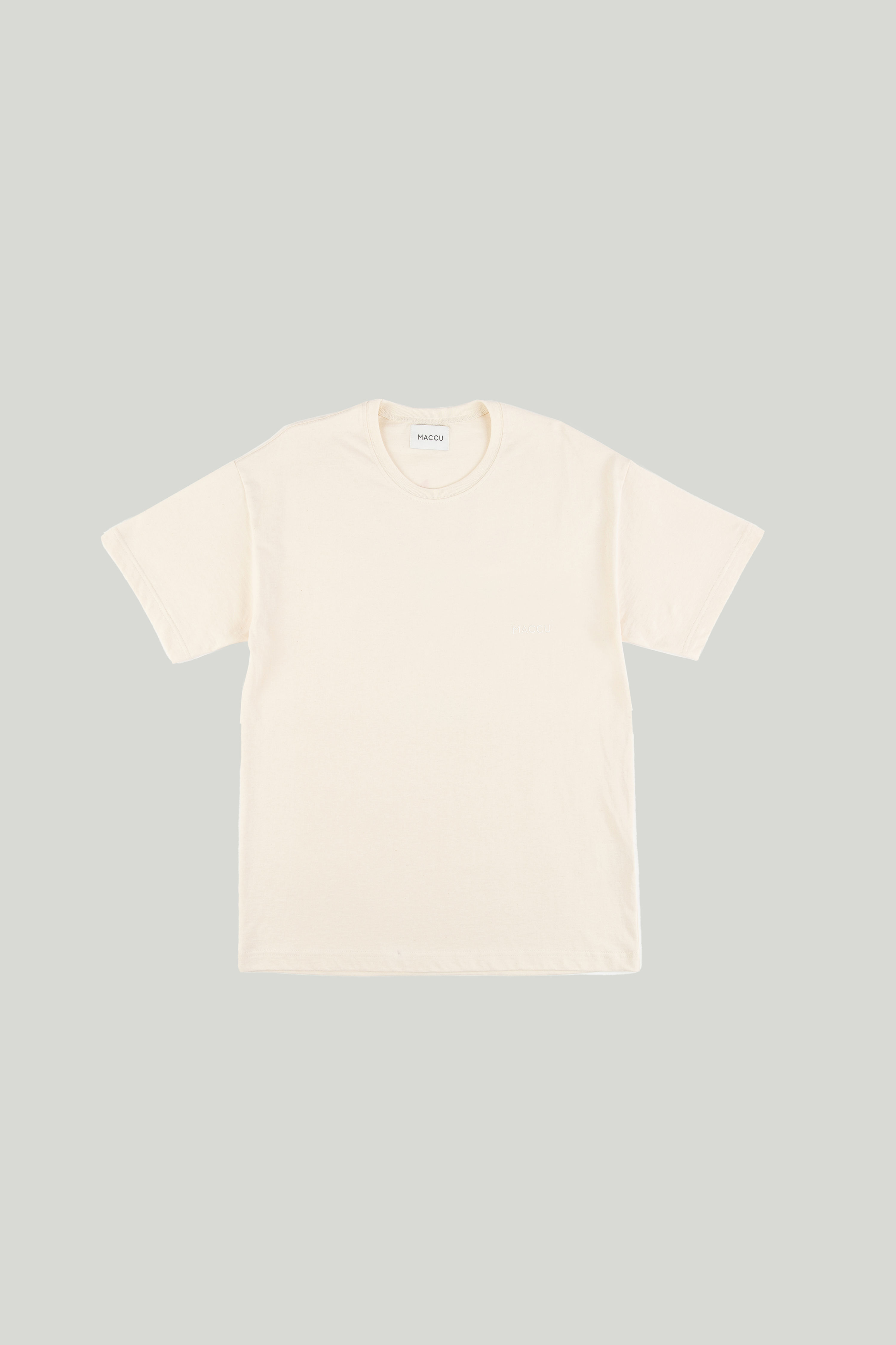 unisex natural organic cotton basic t-shirt