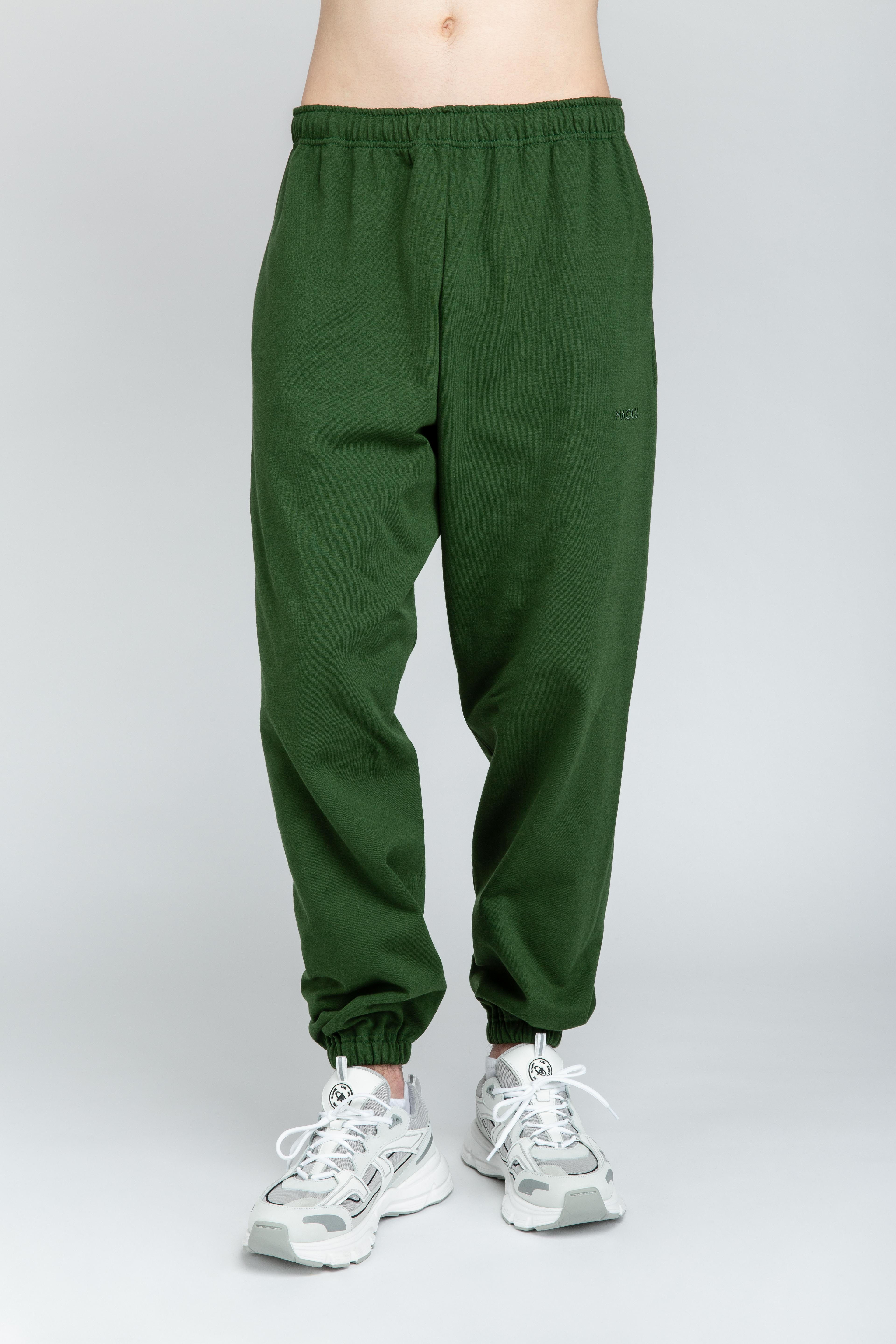 Dano forest green organic cotton sweatpants by MACCU