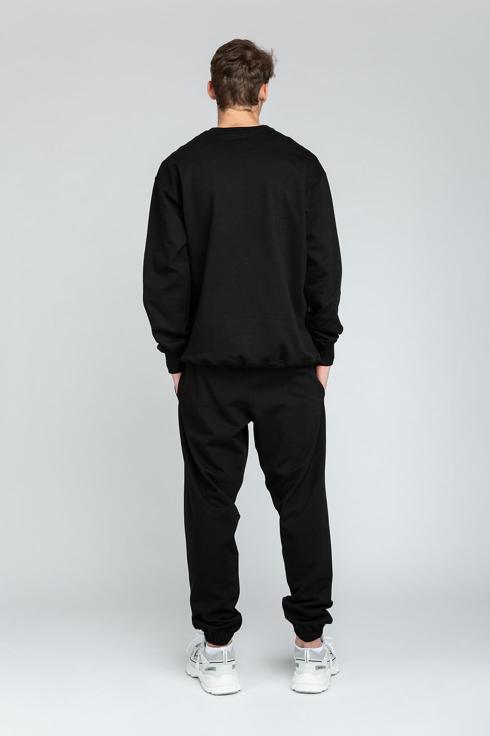 Thumbnail: Dano black organic cotton sweatshirt by MACCU