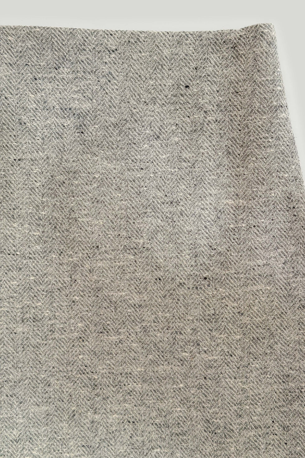 Thumbnail: light grey wool mini skirt