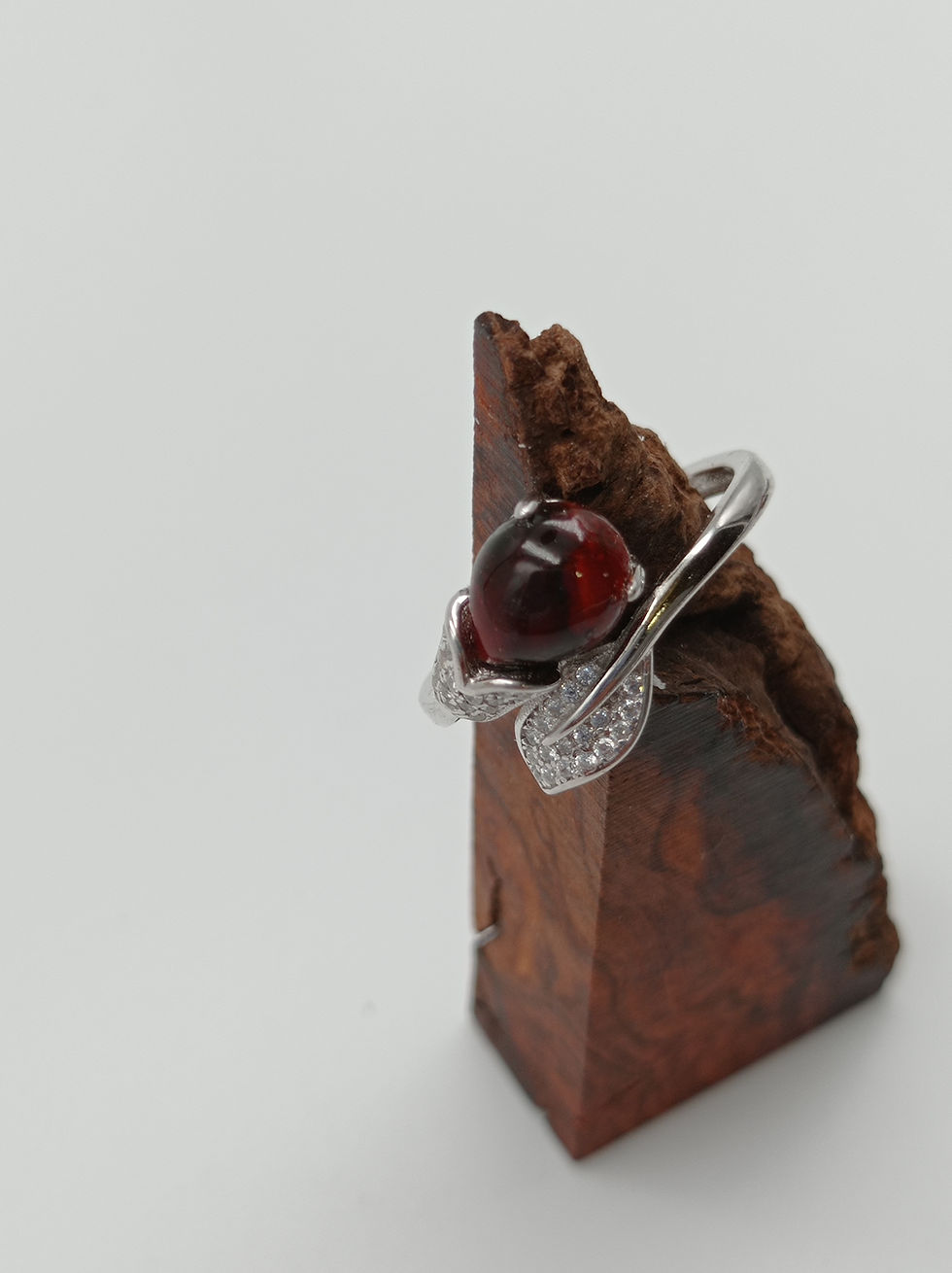 Miniature : Bague en Padouk /Argent