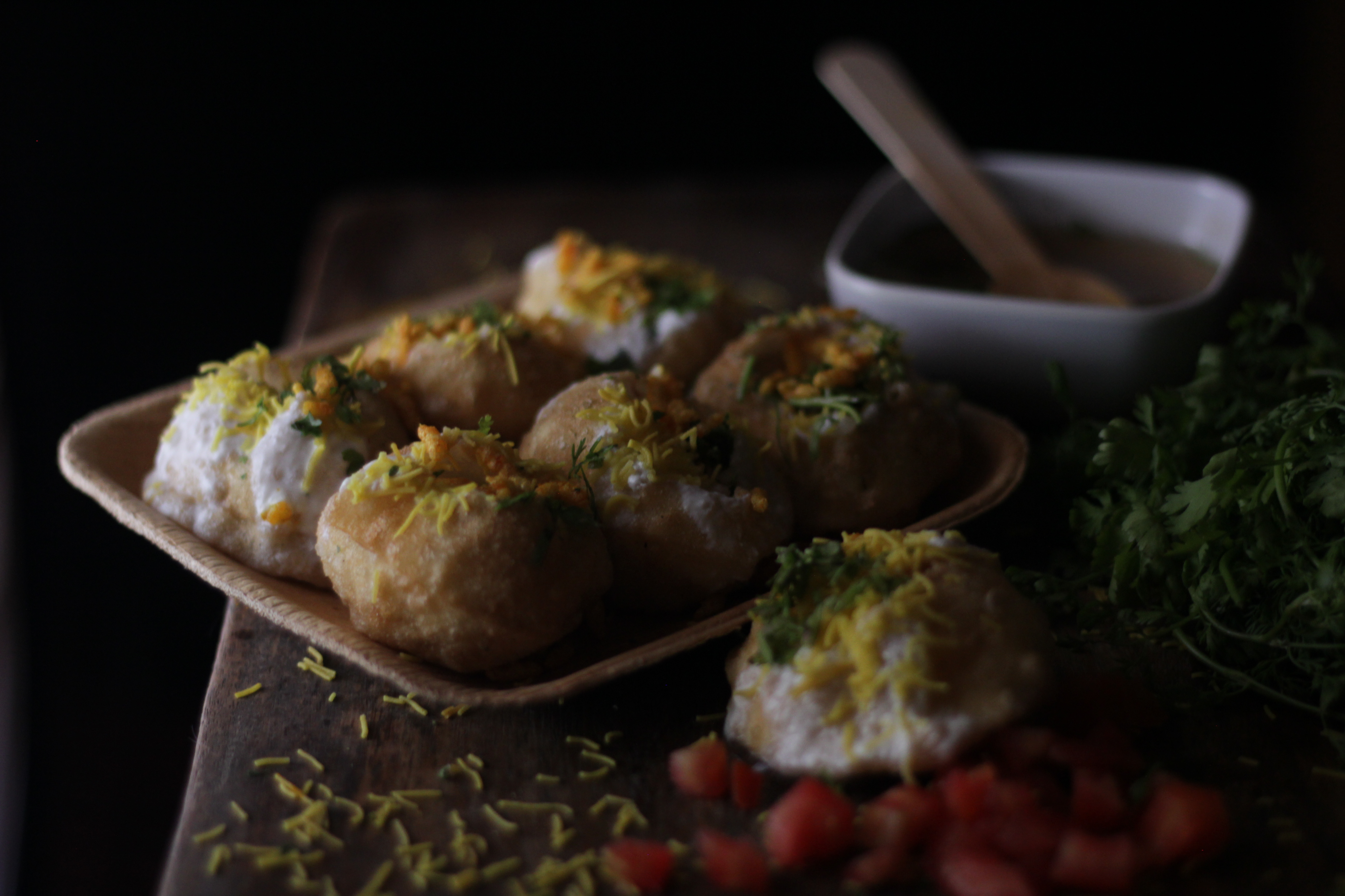 Arranged Food and Objects