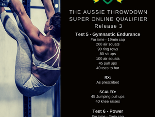 Release 3: Test 5 - Gymnastic Endurance / Test 6 - Power
