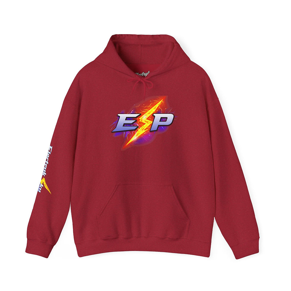 Thumbnail: ESP Lightning Bolt Unisex Basic Pullover Hoodie