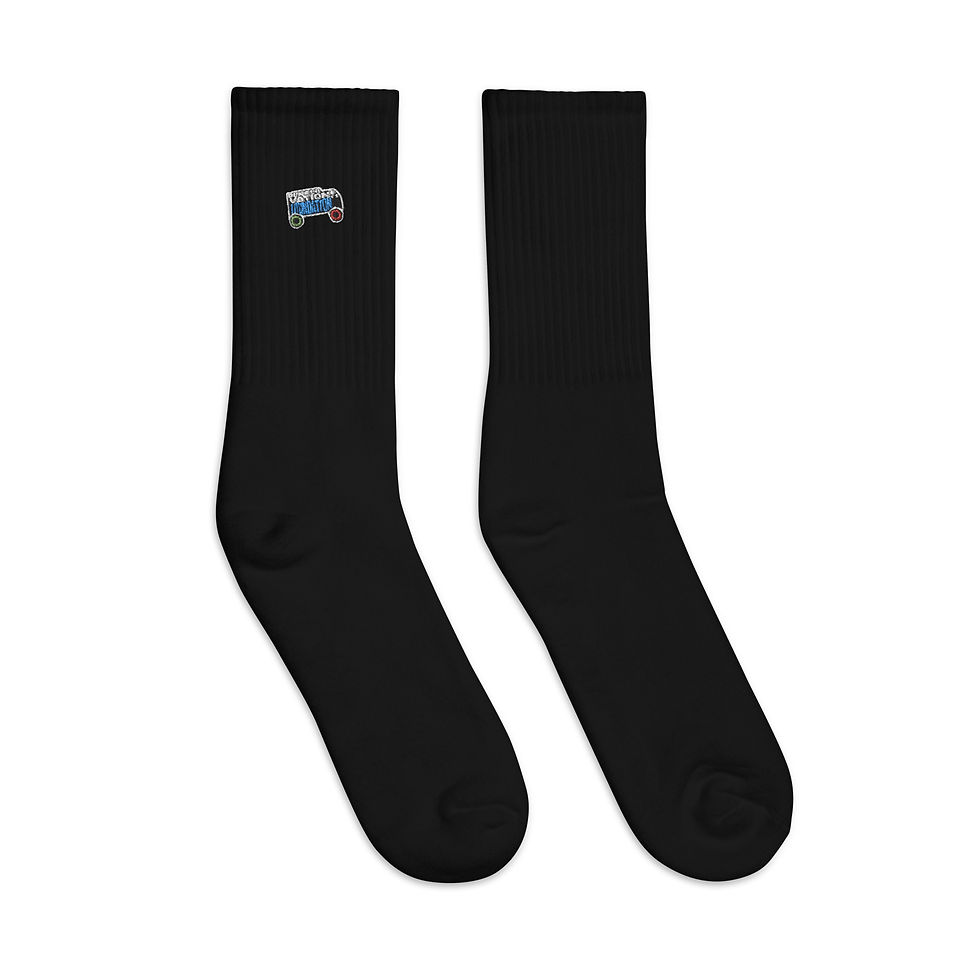 RVF Bus Embroidered Socks