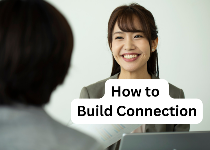 Introverted and ESL job seeker building connection during a relaxed interview conversation.