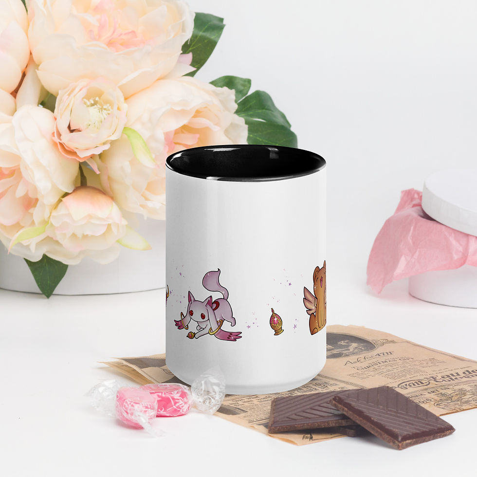 Thumbnail: Magical anime cats mug