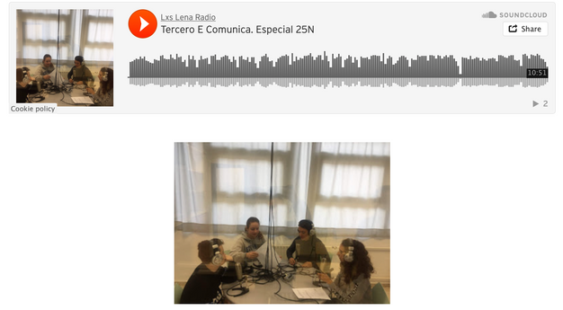 Tercero E Comunica dedica el programa de esta semana al 25N