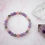 Thumbnail: Lavender Amethyst, Rose & Grey Quartz Bracelet