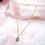 Thumbnail: Raw Tourmaline Gold Necklace